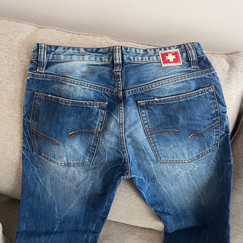 Strellson Distressed Blue Jeans